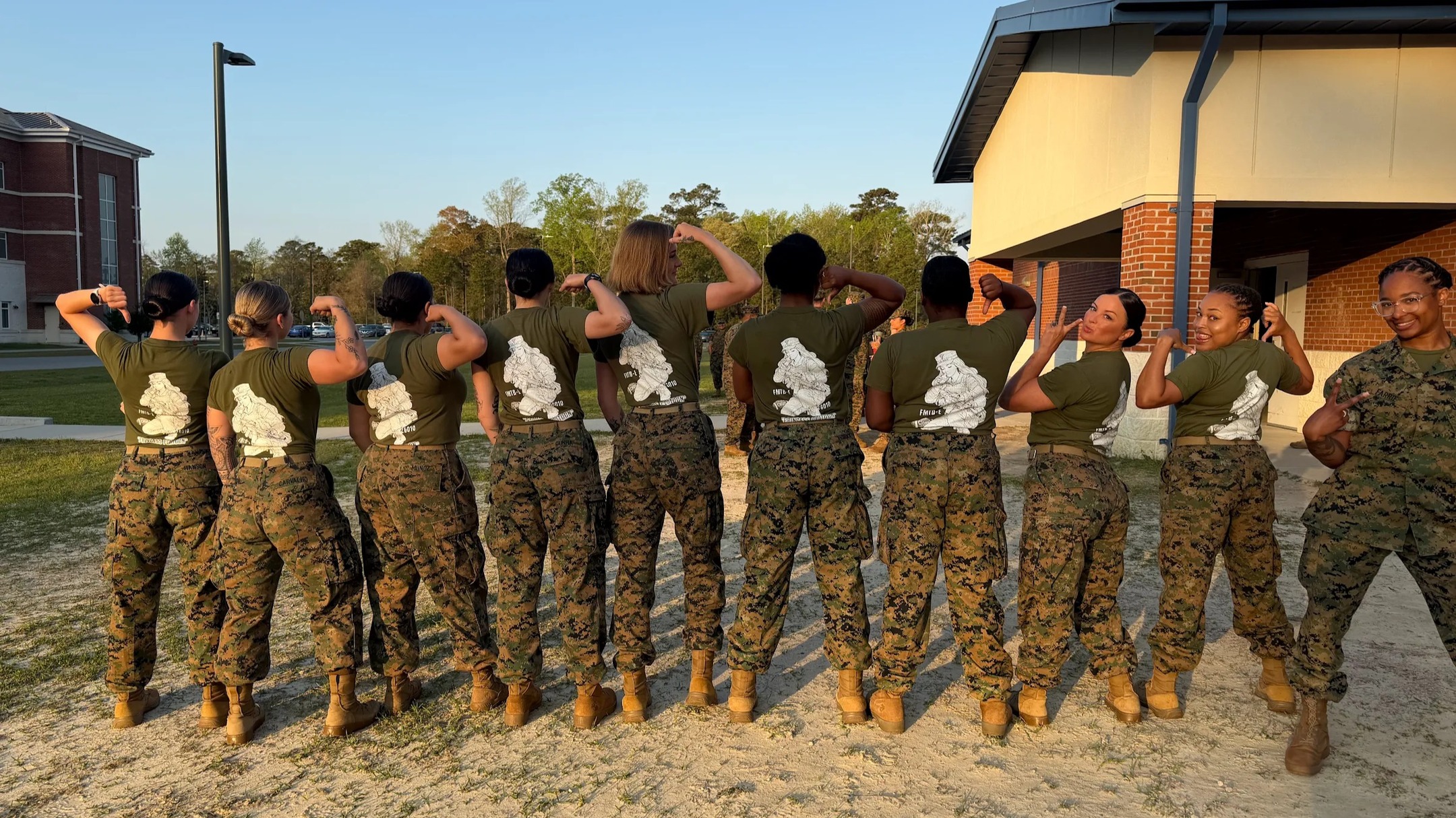 FMTB-E class in custom shirts
